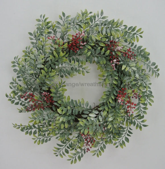 24 In Berry & Leaves Wreath 82790 Base