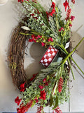 Christmas Grapevine Simple Wreath Kit - Wk-115 Wk-115-0W7