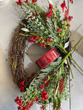 Christmas Grapevine Simple Wreath Kit - Wk-115 Wk-115-3W7