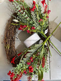 Christmas Grapevine Simple Wreath Kit - Wk-115 Wk-115-627