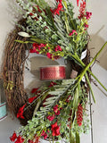 Christmas Grapevine Simple Wreath Kit - Wk-115 Wk-115-705