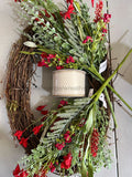 Christmas Grapevine Simple Wreath Kit - Wk-115 Wk-115-837