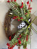 Christmas Grapevine Simple Wreath Kit - Wk-115 Wk-115-921