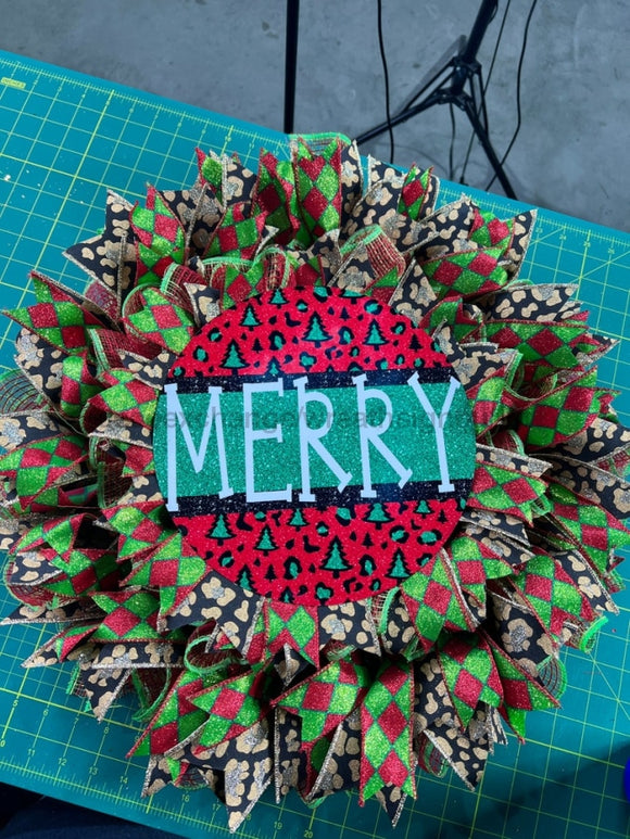 Christmas Merry Wreath Kit  - WK-049 - healthypureonline
