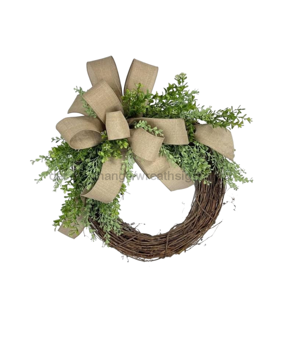 Evergreen Grapevine Wreath Kit - healthypureonline
