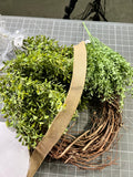Evergreen Grapevine Wreath Kit - No Sign - WK-070 - healthypureonline