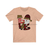 Love Santa Christmas Shirt Unisex Jersey Short Sleeve Tee - healthypureonline