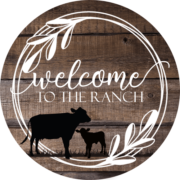 Wreath Sign, Farmhouse Sign, Welcome Sign, 12